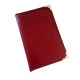 PORTABLOCK NOTA ECO C/PINZA 19X13 GRANATE