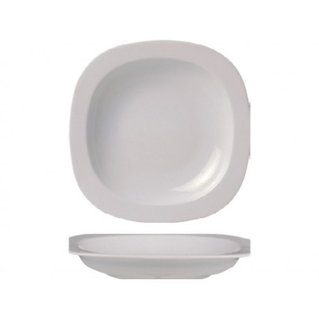 ZZ GALA HONDO PLATO CUADRADO 20CM
