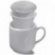 TAZA INFUSIONES 40CL PORCE FILTRO Y TAPA