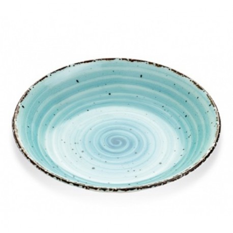 EO AZUL TURQ . HONDO PLATO 20CM