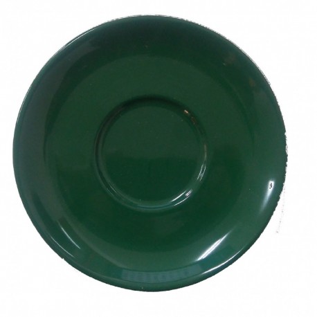 DEL MOKA-CAFE PLATO 11,5CM VERDE