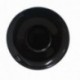 DEL MOKA-CAFE PLATO 11,5CM NEGRO