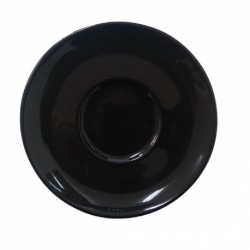 DEL MOKA-CAFE PLATO 11,5CM NEGRO