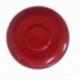 DEL MOKA-CAFE PLATO 11,5CM ROJO