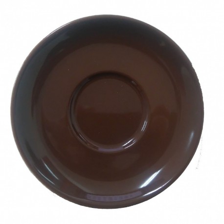 DEL MOKA-CAFE PLATO 11,5CM CHOCO
