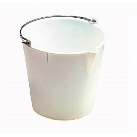 CUBO ALIMENT 13L C/ASA VERTEDOR Y GRADUADO