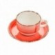 EO ROJO DESAYUNO TAZA 230CC