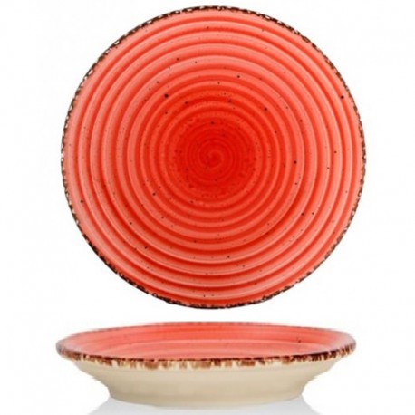 EO ROJO HONDO PLATO 20CM