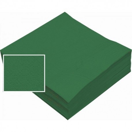 ZZ SERVILLETA 40X40 CELU.  VERDE  2H