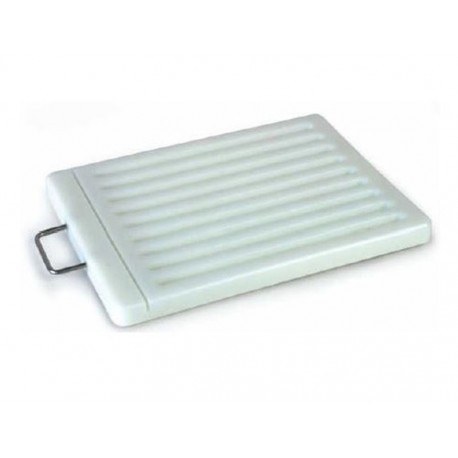 TABLA CORTA-PAN POLIET 40X30X2,5 BLANCA