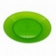 POLICARB PLATO LLANO 22CM VERDE CBC