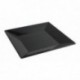 ZZ PLATO CUADRADO 27CM NEGRO