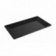 FUENTE RECTANG NEGRA 25,5X16 MING PORCELANA