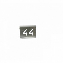 NUMERO MESA INOX Nº 44