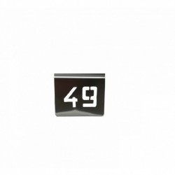 NUMERO MESA INOX Nº 49