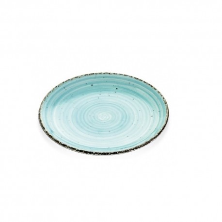 EO AZUL TURQ . LLANO PLATO 17CM