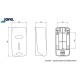 DOSIFICADOR JABON ABS BCO AC27050 JOFEL