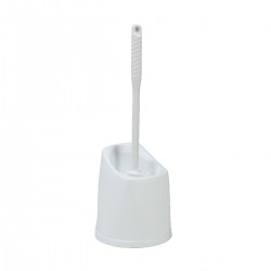 ESCOBILLERO WC PLASTICO BCO. PRINCESA