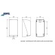 DISPENSADOR MINI CHEMINE ABS