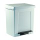CUBO PEDALBIN 8L BLANCO