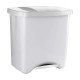 CUBO PEDALBIN ECOLOGICO 50L BLANCO