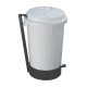 CUBO GOLIAT 95L. BLANCO CON PEDAL