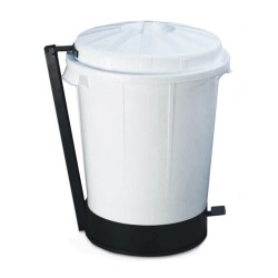 CUBO GOLIAT 50L BLANCO CON PEDAL