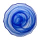AMORF LLANO PLATO 28CM ALABASTRO AZUL