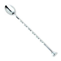 CUCHARA BATIDORA INOX TORNEADA 28CM