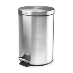 ZZ PAPELERA C/PEDAL 5L. INOX