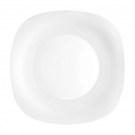 PARMA LLANO PLATO CUADRADO 27CM OPALGLASS