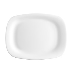 PARMA FUENTE RECTANG MEDIUM 20X28 OPALGLASS