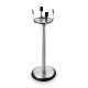 PIE PORTA CUBO INOX  SUPREM