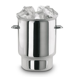 CUBO HIELO CLASICO INOX  SUPREM