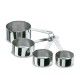 JUEGO 4 CAZOS MEDIDAS 67007 LACOR 18%