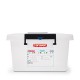 ARA1173 CUBETA 40L C/TAPA 53 X 40 X 22