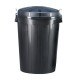 CUBO BASURA 95L NEGRO DENOX