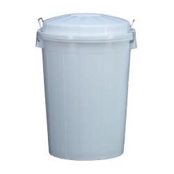 CUBO BASURA 95L BLANCO DENOX