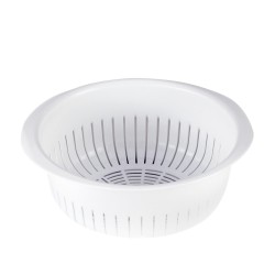 ESCURREVERDURAS 28CM BCO.PLASTICO DENOX