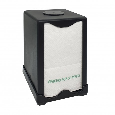 SERVILLETERO VERTICAL MINISERVICE PLTCO NEGRO