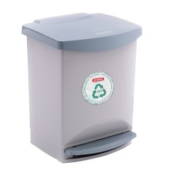 ARA40271 CUBO PEDAL RECICLADO 25L GRIS