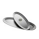 FUENTE OVAL INOX 18%  60X26 CM 59082 INOXIBAR