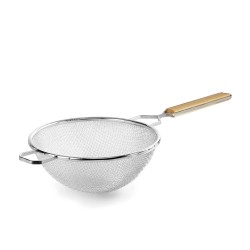 COLADOR 23 CM 61323 DOBLE MALLA ESTAÑADO