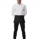 MANDIL MONEDERO  NEGRO 65X30 ALGODON