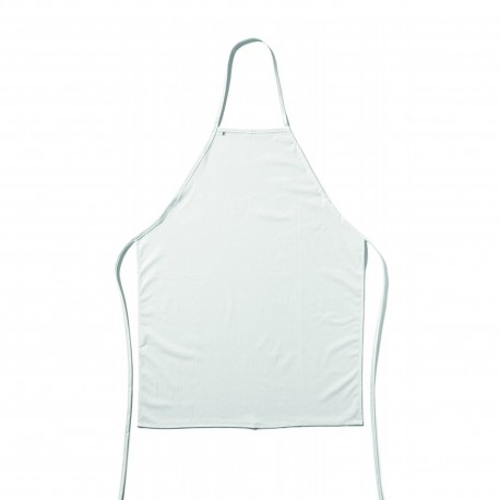 DELANTAL PLASTIFICADO BLANCO 75X90
