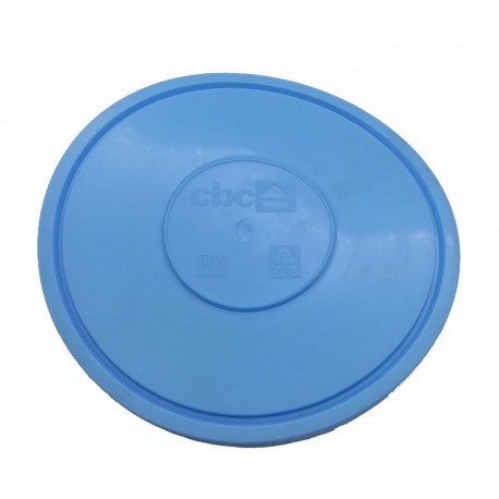 TAPA HERMETICA PLATO 18,5CM AZUL CBC