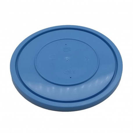 TAPA HERMETICA BOL 13CM AZUL CBC
