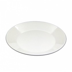 POLICARB PLATO  LLANO 22CM BLANCO CBC