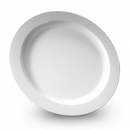 POLICARB PLATO LLANO 27CM BCO FAM