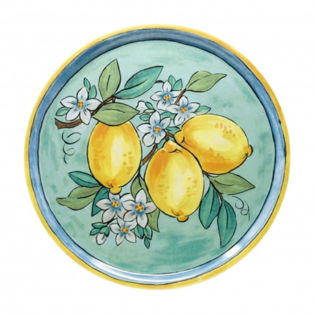 NAPOLI PLATO PIZZA 33CM LEMON